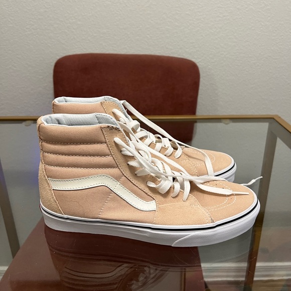 Blush Old School High Top Vans - Picture 2 of 7